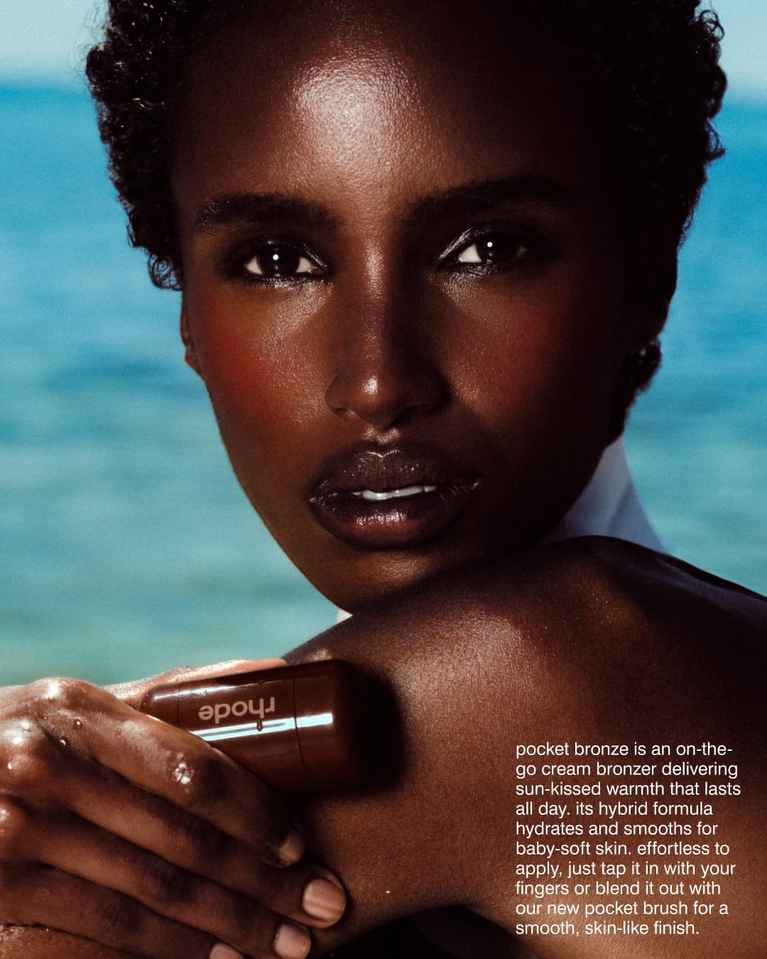 Rhode Skin product photo: espresso brown, bronze and tan, plastic, soft light, image 2 of 4